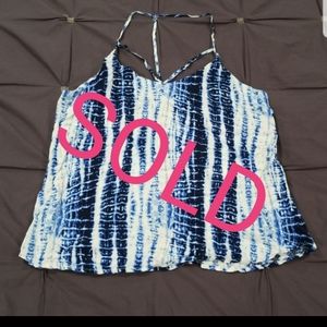 Tye dye tank top